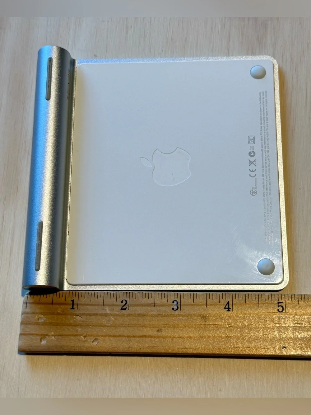 Apple Magic Trackpad Wireless Bluetooth Model A1339“UNTESTED”New Batteries Read.